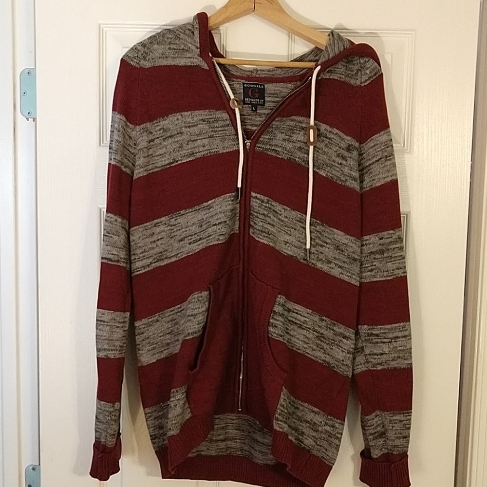 Trendy Men's Goodale  Zip-up Hoodie size L